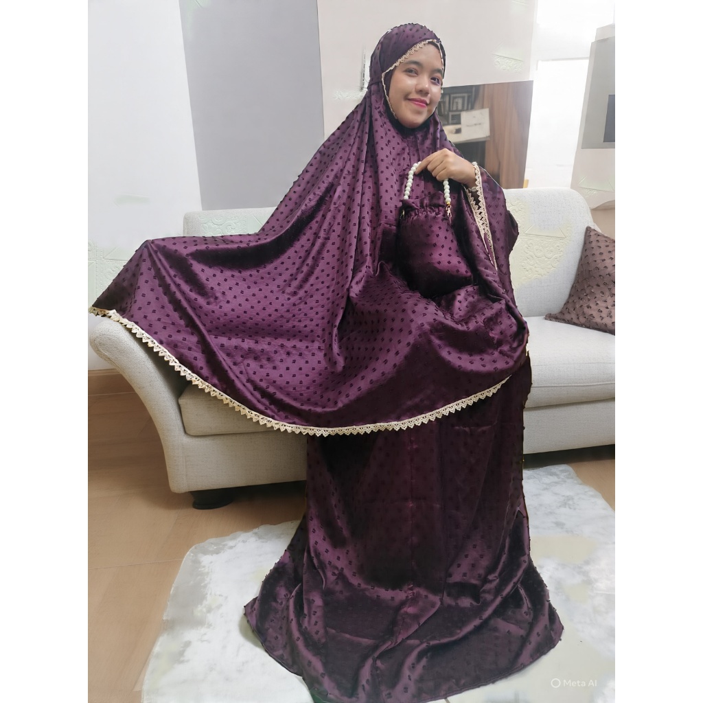 Mukena Armani Silk Uragiri Termurah Elegan Adem