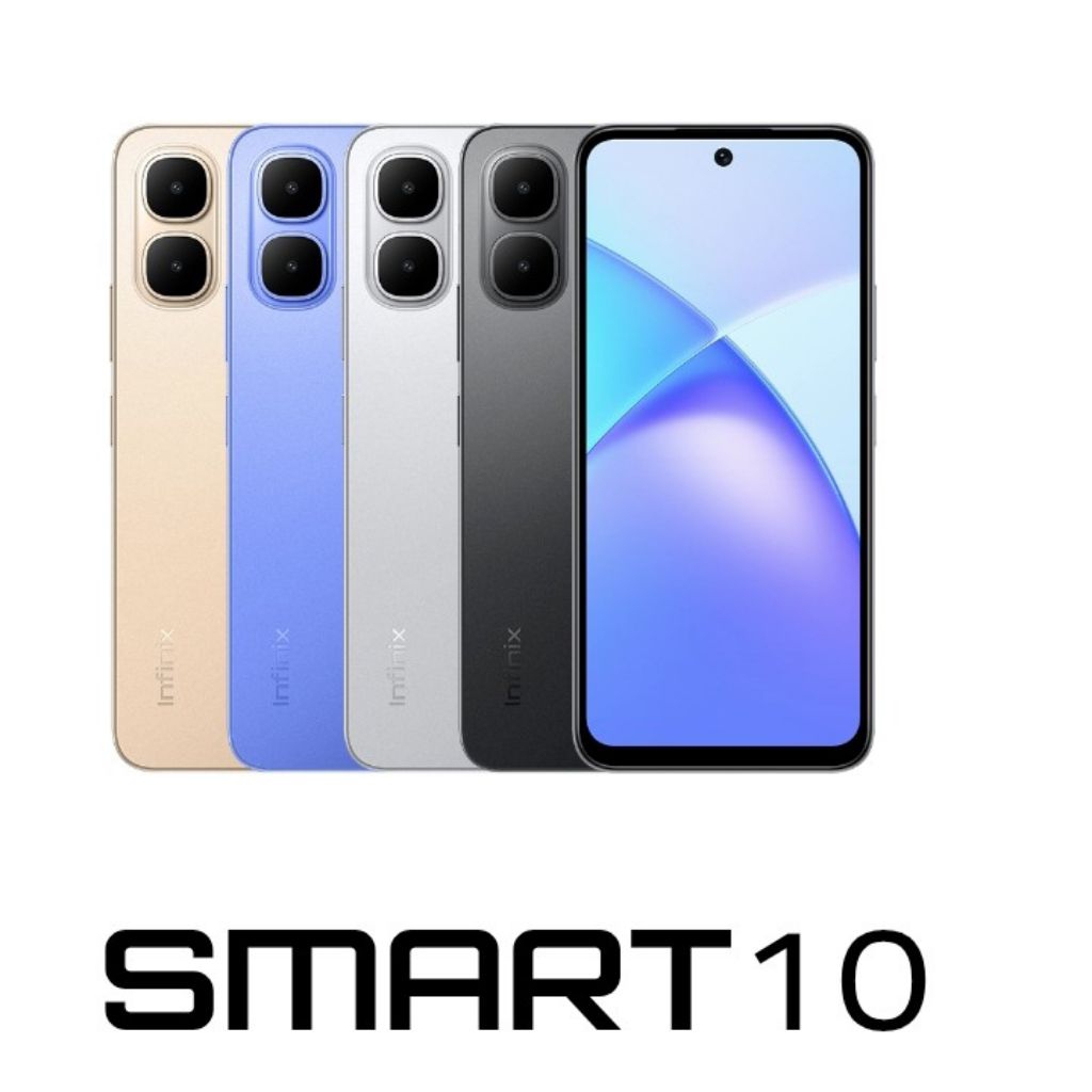 INFINIX SMART 10 | 4/64GB 4/128GB | HP 1 Jutaan Terbaik 2025 | Garansi Resmi
