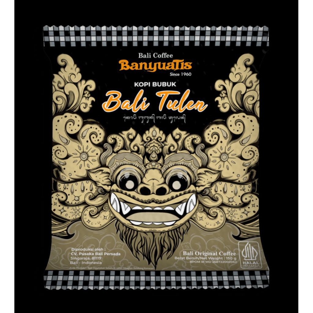 Kopi Bali Banyuatis - Bali Tulen 150 gram (Powder)