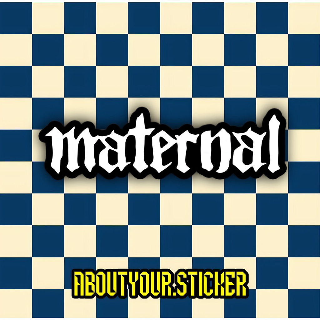 Sticker Pack “ MATERNAL “ isi 2pcs