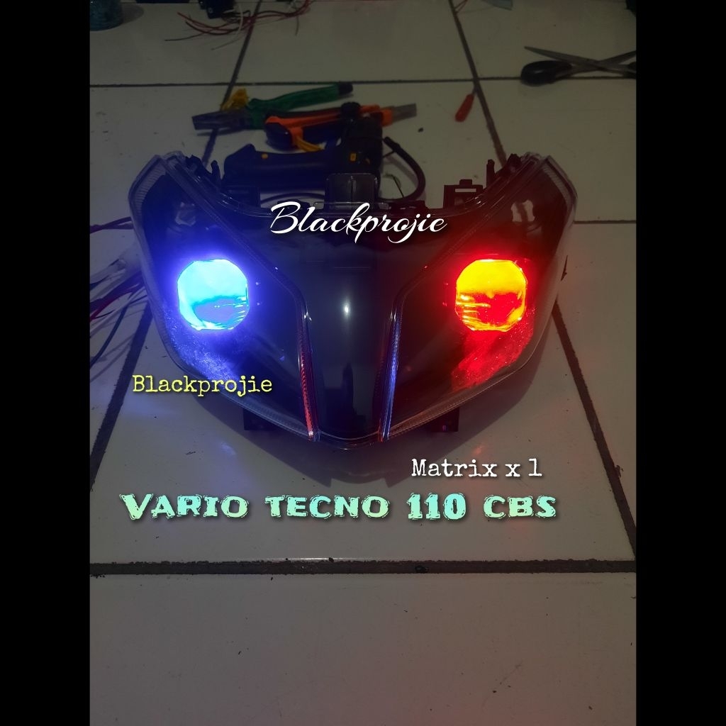 REFLEKTOR VARIO TECNO 110 PROJIE BILED MATRIX VARIO 110 TECNO
