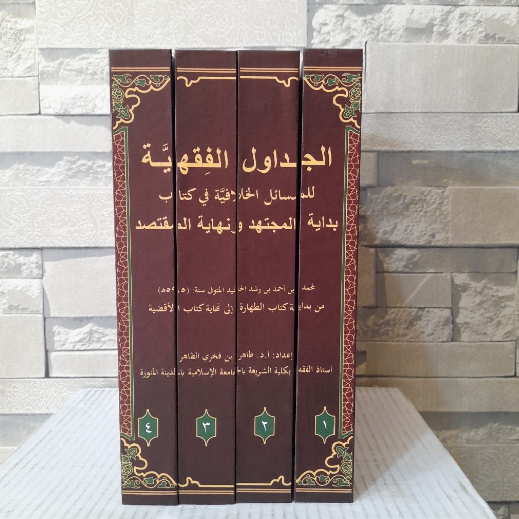 Jadawil Fiqhiyyah Bidayatul Mujtahid Ibnu Rusyid | الجداول الفقهية للمسائل الخلافية