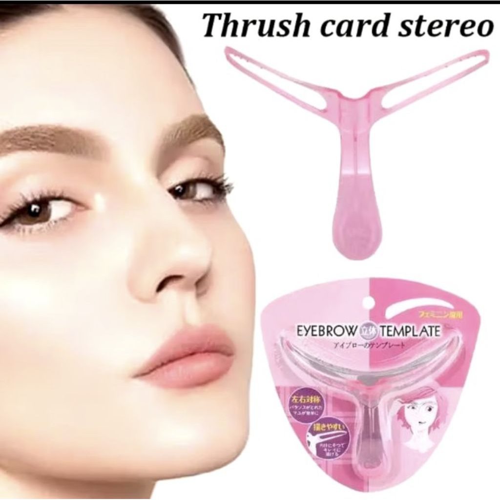 CETAKAN ALIS, SHAPING EYEBROW, ALAT CETAK ALIS, MUDAH MEMBUAT ALIS, EYEBROW TEMPLATE.