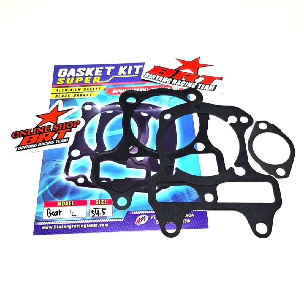 GASKET BRT PAKING BLOK HEAD BEAT Karbu SCOOPY Karbu SPACY Karbu 54.5mm 54.5 mm PACKING ATAS BAWAH BR