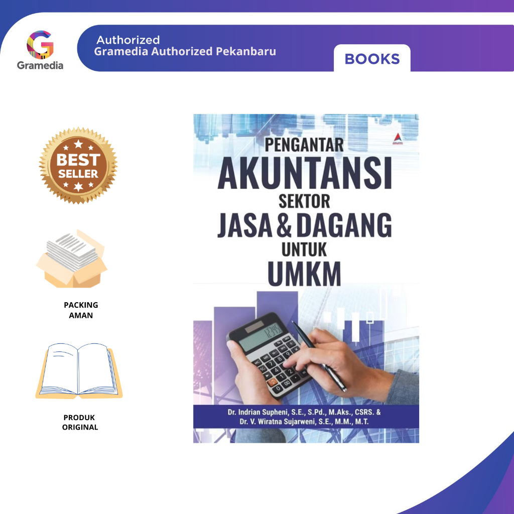 Gramedia Pekanbaru - Pengantar Akuntansi Sektor Jasa & Dagang untuk UMKM