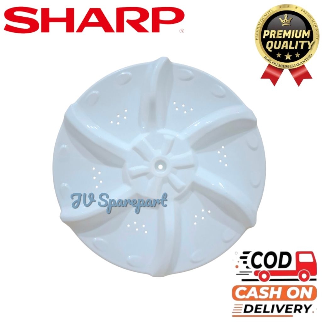 Pulsator Mesin Cuci Sharp es f800h Top Loading Bukaan Atas