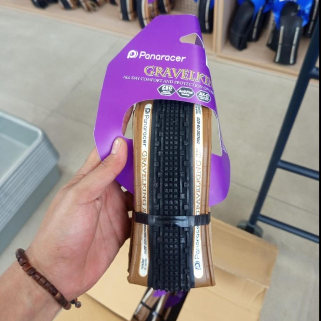 Ban Panaracer GravelKing SK Tire (700x28) Black Brown