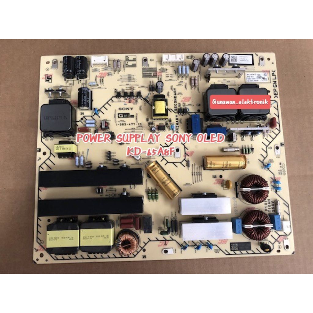 POWER SUPPLAY SONY KD-65A8F OLED TV - REGULATOR PSU SONY KD-65A8F - PSU SONY OLED KD-65A8F ORIGINAL 
