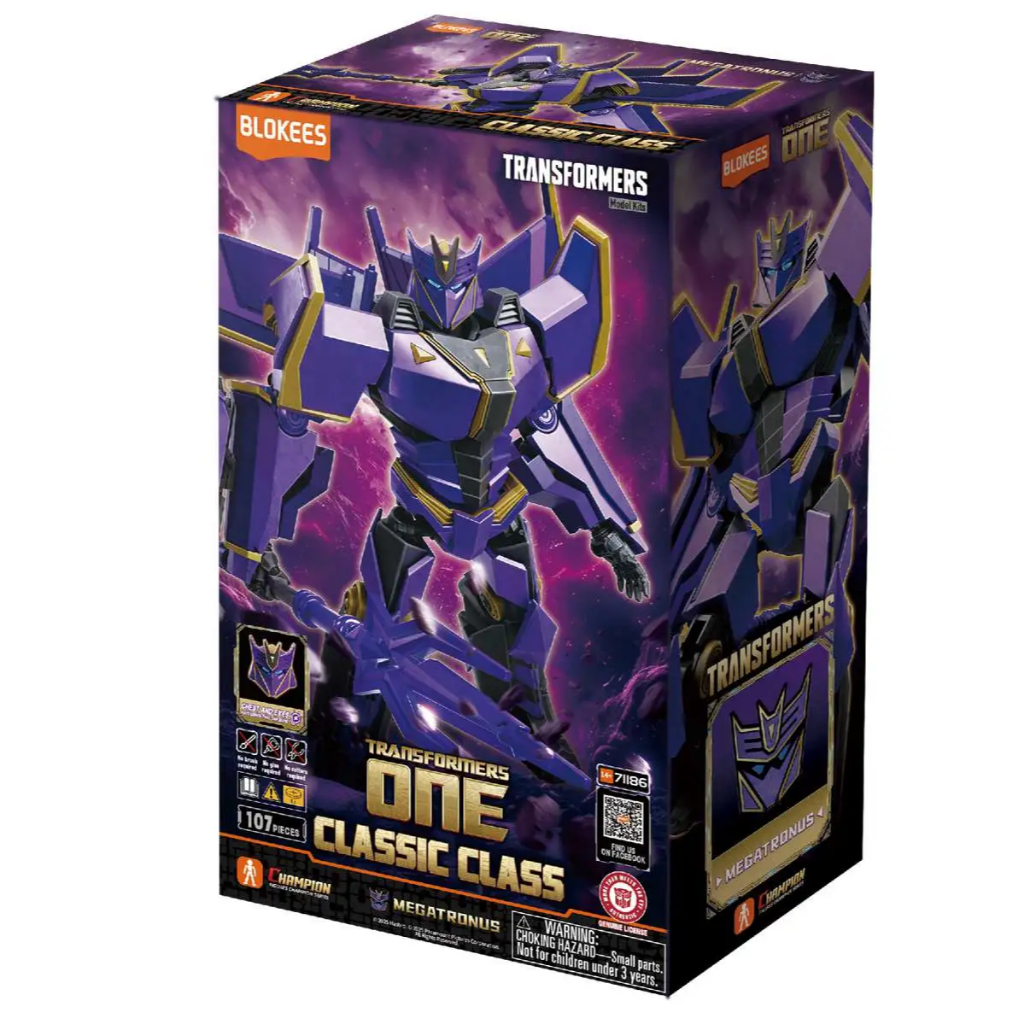 hasbro x blokees Transformers Classics Class 20 Megatronus Prime Model Kit