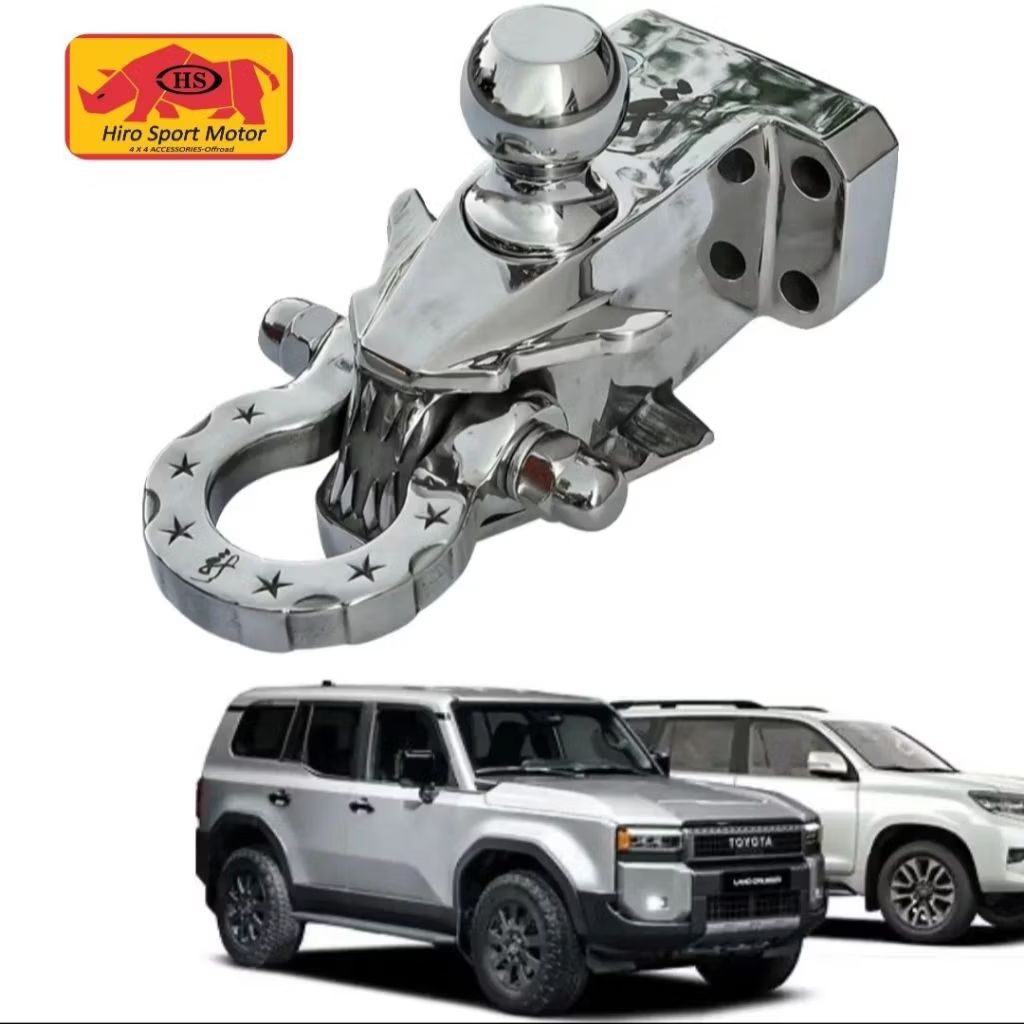 hitch hook towing shackle stainless land cruiser prado Lc 250