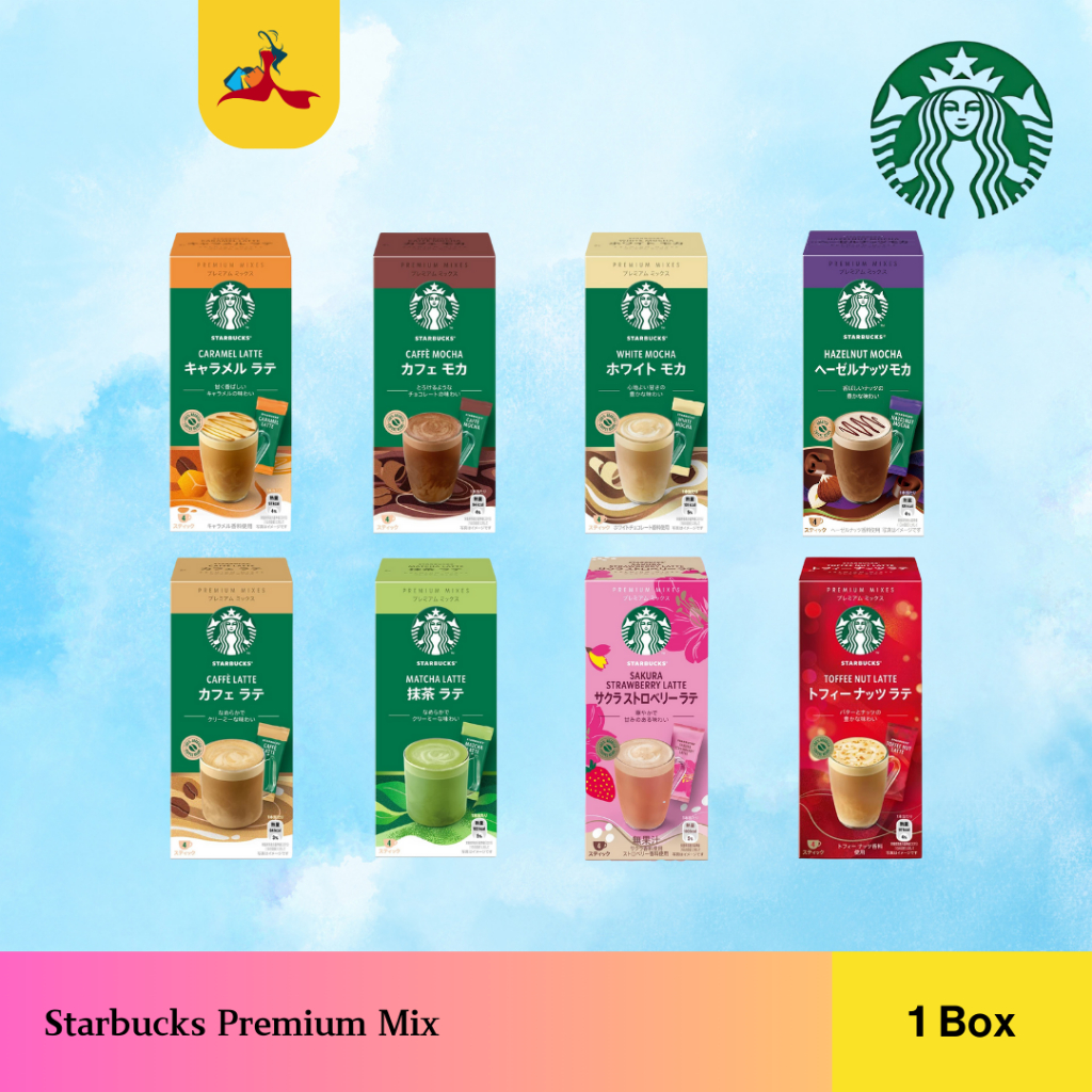 Nestle | Kopi Starbucks Sachet Premium Mix Original Jepang