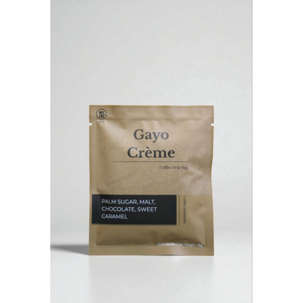 

Kopi Gayo Crème Drip Bag (10g) - Arabica Gayo + Creamer | Rasa Premium & Creamy