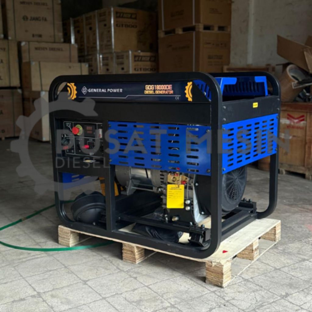 GENSET SOLAR 12000 WATT 1 PHASE GENERAL GDG18000DE