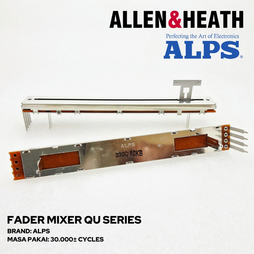 POTENSIO FADER MIXER ALLEN HEATH QU32 QU24 QU16 ORIGINAL FADER MIXER ALLEN & HEATH QU 32 QU 24 QU 16