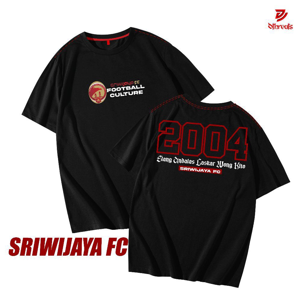 T-SHIRT KAOS SUPORTER SRIWIJAYA FC DTHREATS SRIWIJAYA FC ELANG ANDALAS LASKA...