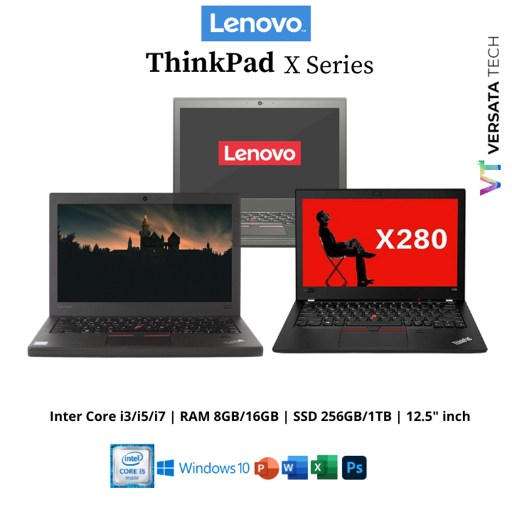 LAPTOP LENOVO THINKPAD X220 X230 X250 X260 X270 X280 CORE i3 / i5 / i7 ORIGINAL MURAH BERGARANSI