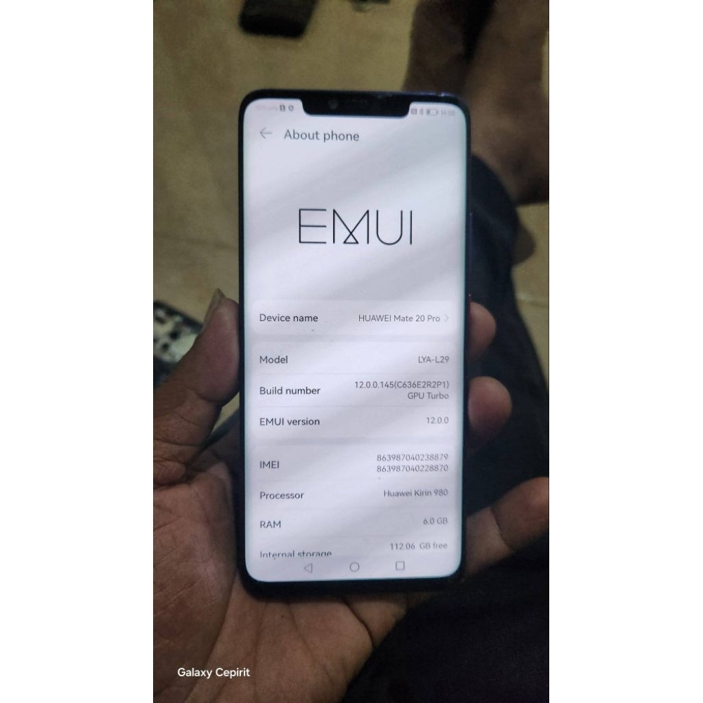 lcd copotan huawei mate 20 pro