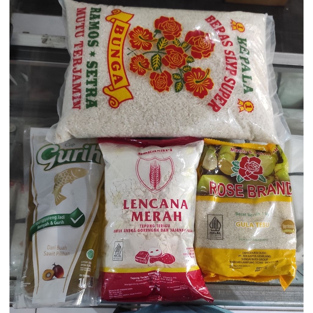 

Paket Sembako Beras, Minyak, Gula, Terigu Bogor
