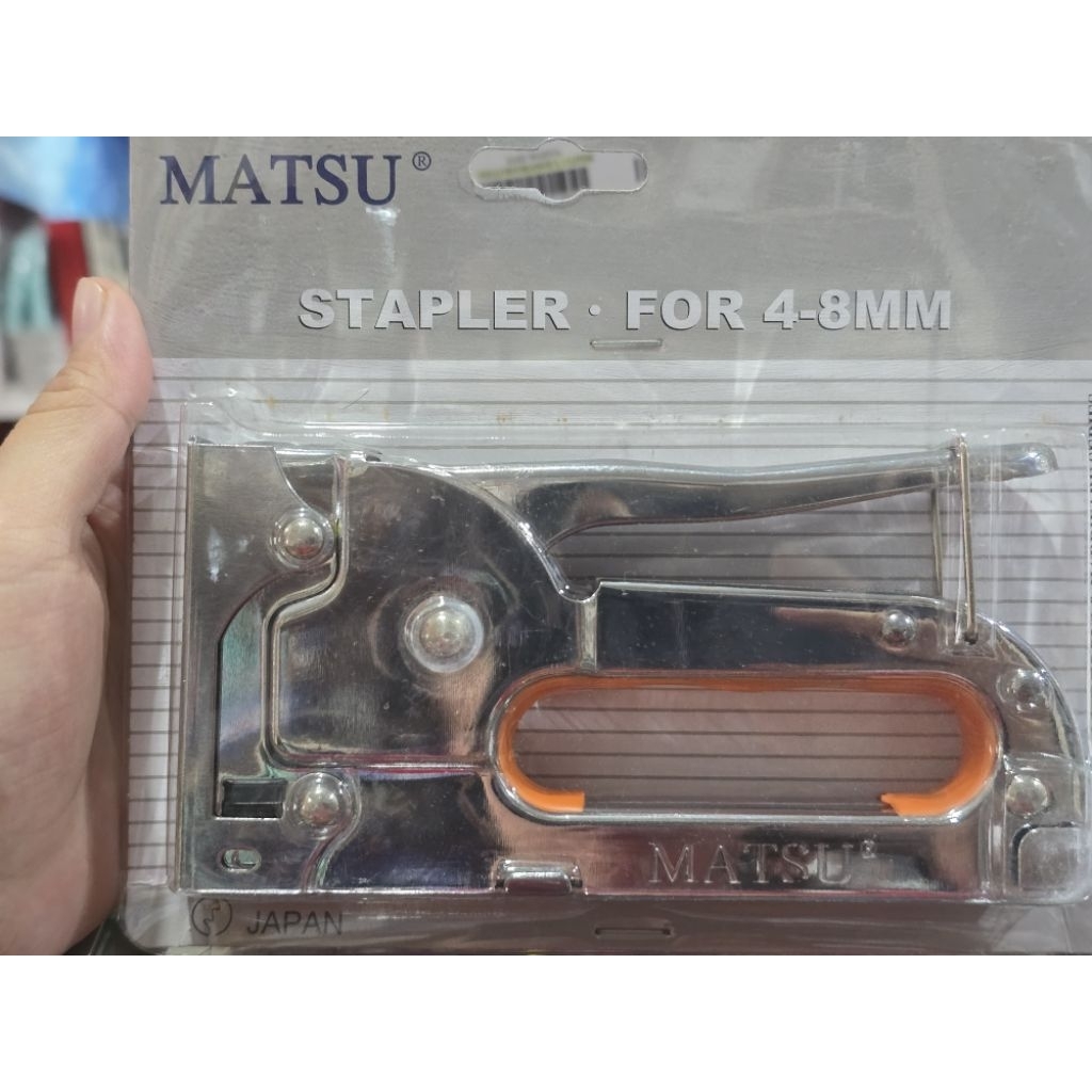 GUN TACKER MATSU 4-8mm STAPLES TEMBAK 8MM HEKTER TEMBAK MATSU 8MM