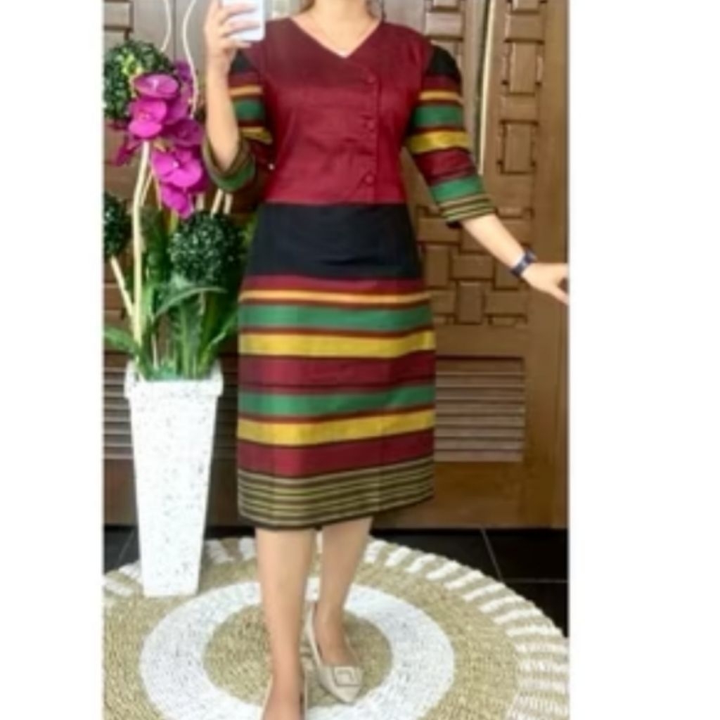 Setelan tenun lurik terbaru,Baju tenun lurik Limited edition