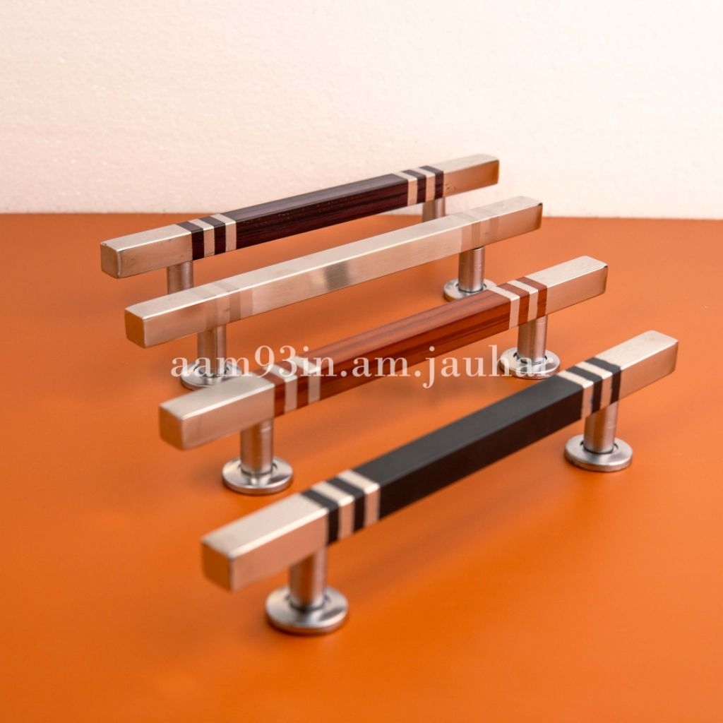 1 biji Handle Tarikan Gagang Kunci PINTU Rumah Kuputarung Minimalis Lemari Laci Loker Kabinet Buffet