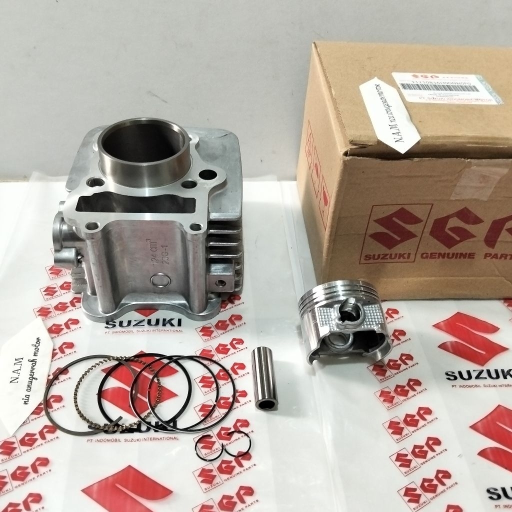 Blok seher piston Suzuki 20G Shogun sp 125 Shogun 125 Shogun Arashi 125 Shogun 125 Shogun old lama 1