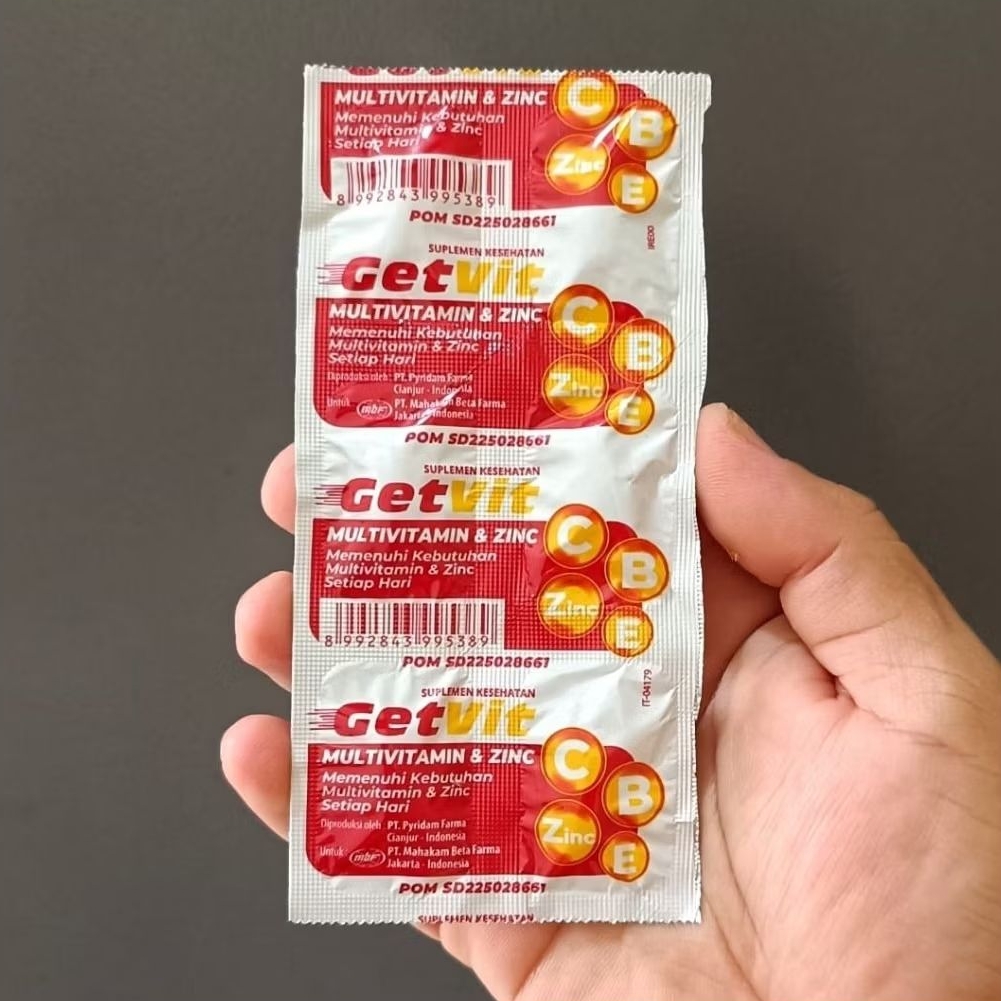 GETVIT MULTIVITAMIN & ZINC