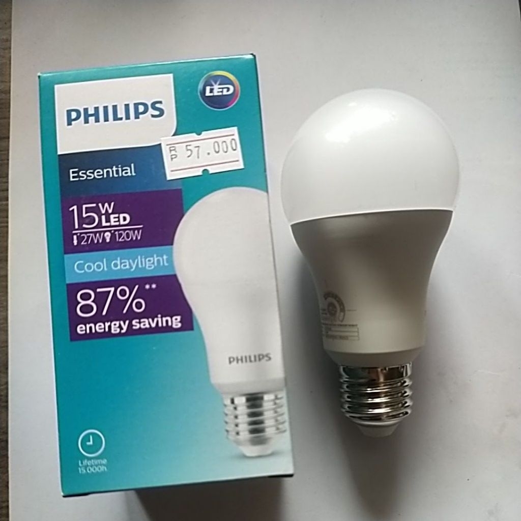 Lampu bohlam Philips 15 watt