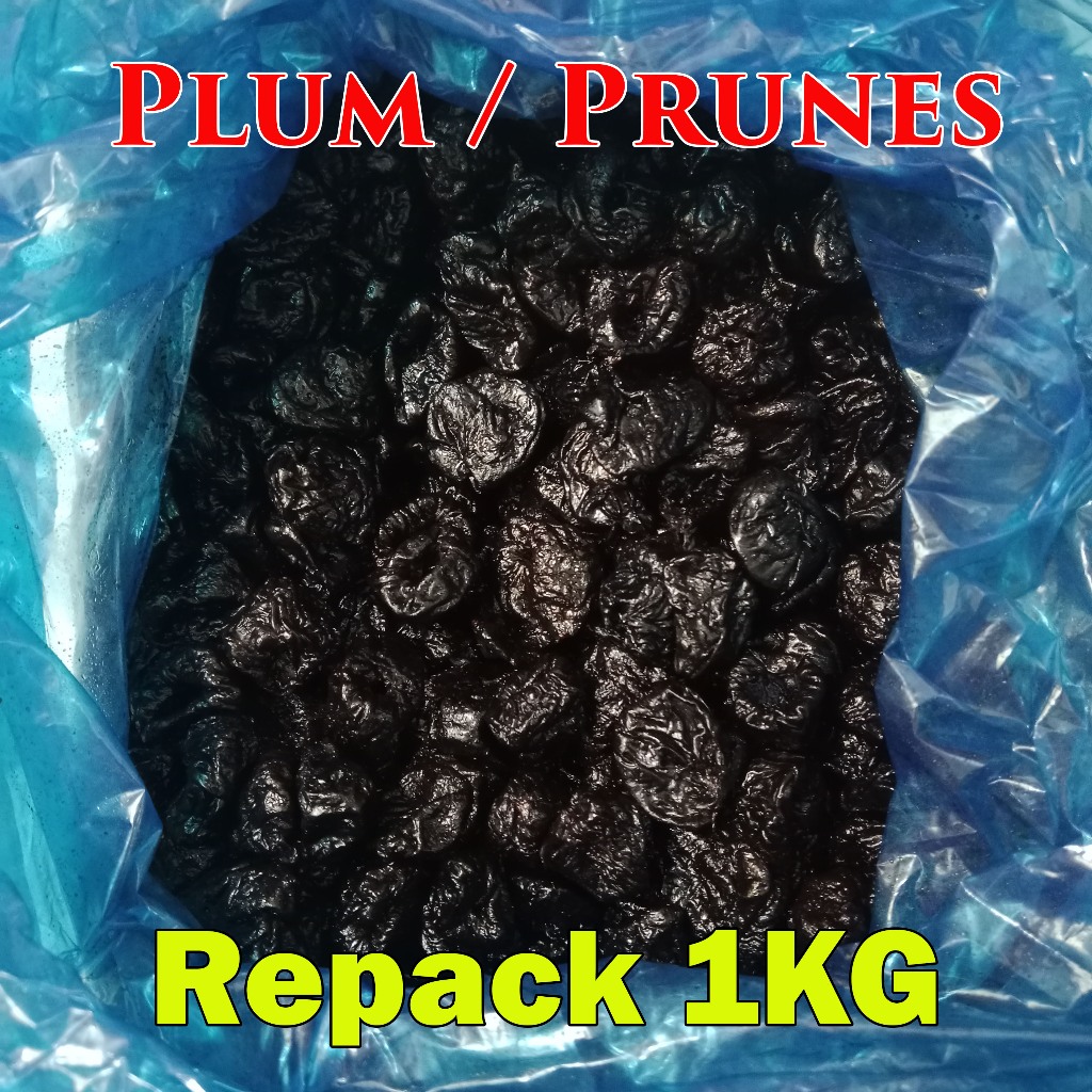 Dried Prunes 1KG / Buah Plum Kering Untuk Topping Lapis Legit Premium