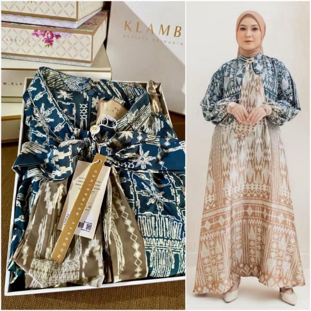 NEW READY - WEARING KLAMBY WEARINGKLAMBY TAPIS DRESS