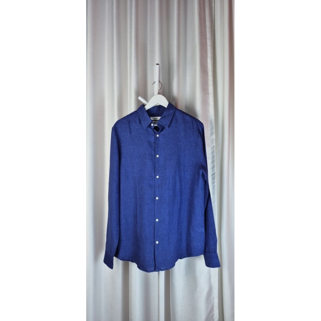 MARK & SPENCER Kemeja Linen Pria