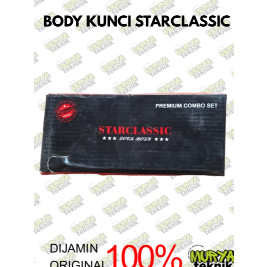Body kunci pintu Geser Sliding / Body Kunci Pintu Dorong Merk STARCLASSIC
