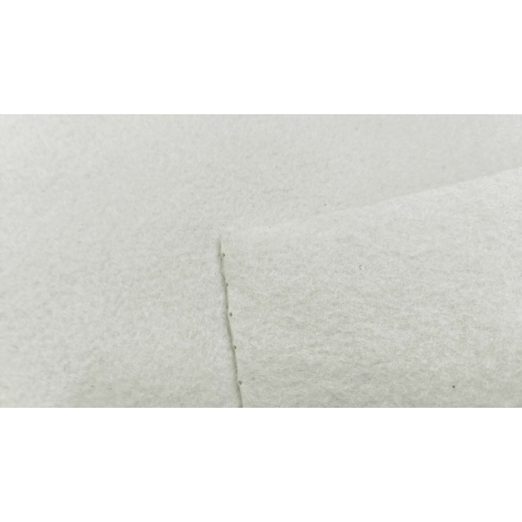 SARAYE Karpet Non Woven padat 16x3 meter (Lebar 3 Meter) - WHITE