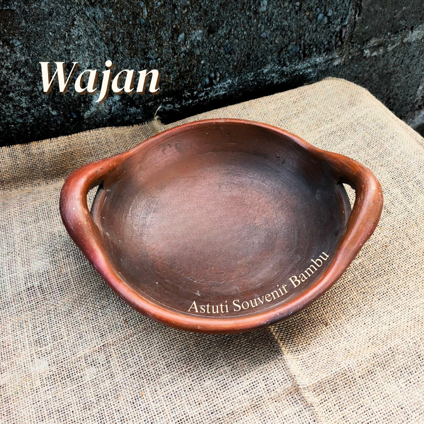 WAJAN TANAH LIAT ANEKA UKURAN PREMIUM | gerabah | souvenir | wajan tradisional | alat masak
