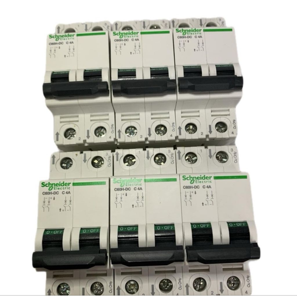 MCB DC 2POLE / 2PHASE / 2P 4Ampere MERK SCHNEIDER