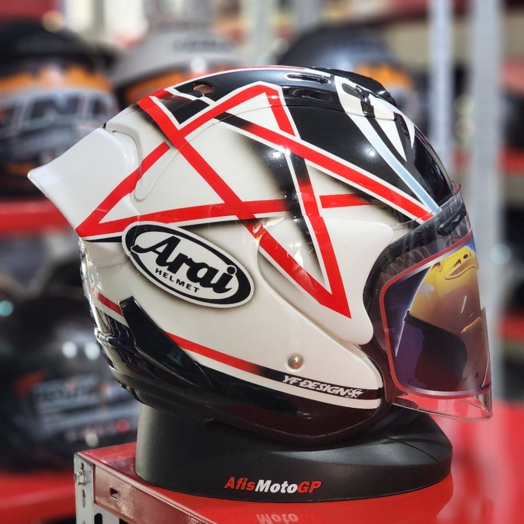 Helm TSR VZ Ram nakano star bukan Scott ram 4 ram 5 custom paint