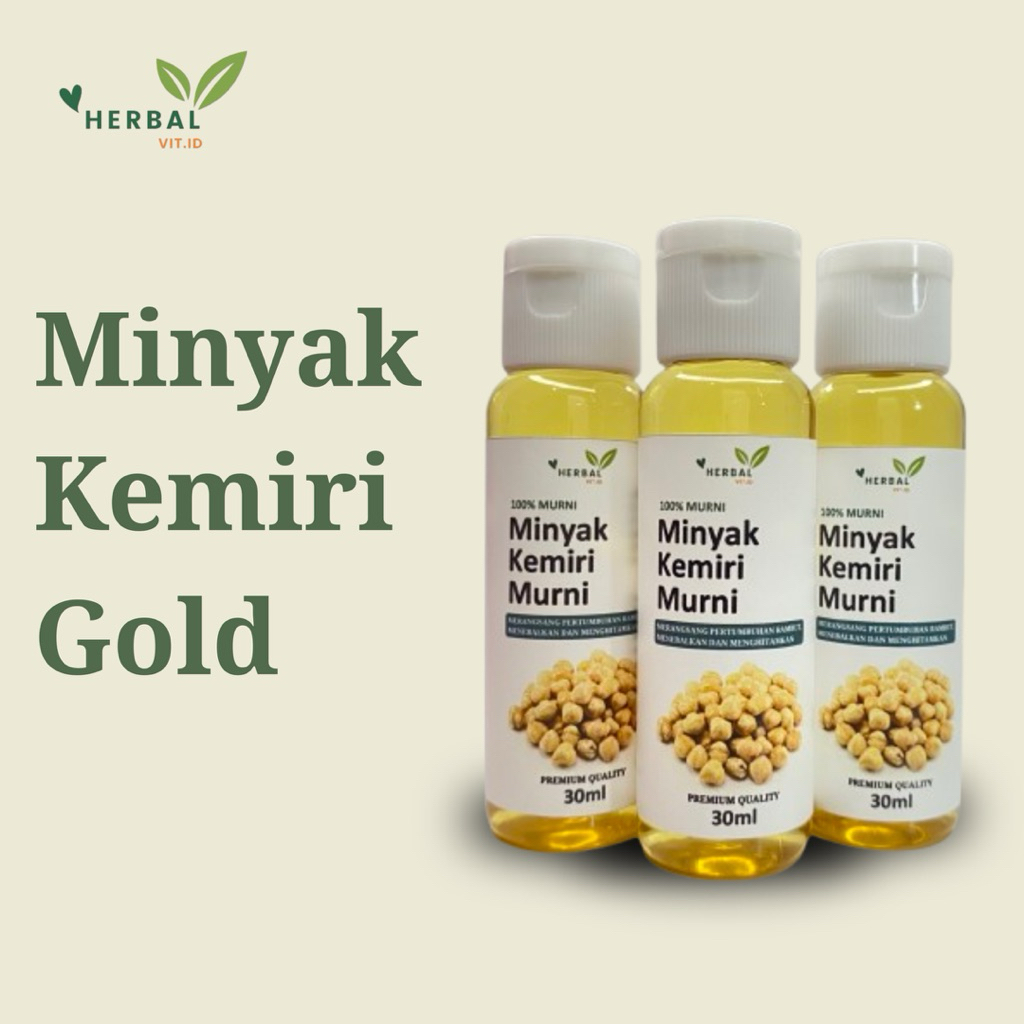 Minyak Kemiri Murni Gold / Minyak Kemiri Asli / Minyak Kemiri Murni Asli / Minyak Kemiri Gold