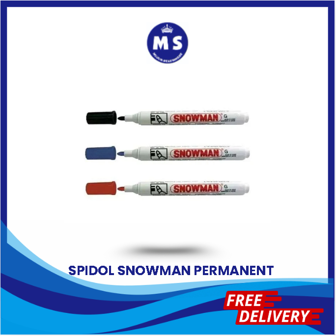 

Spidol Snowman Permanent G-12 1 pcs