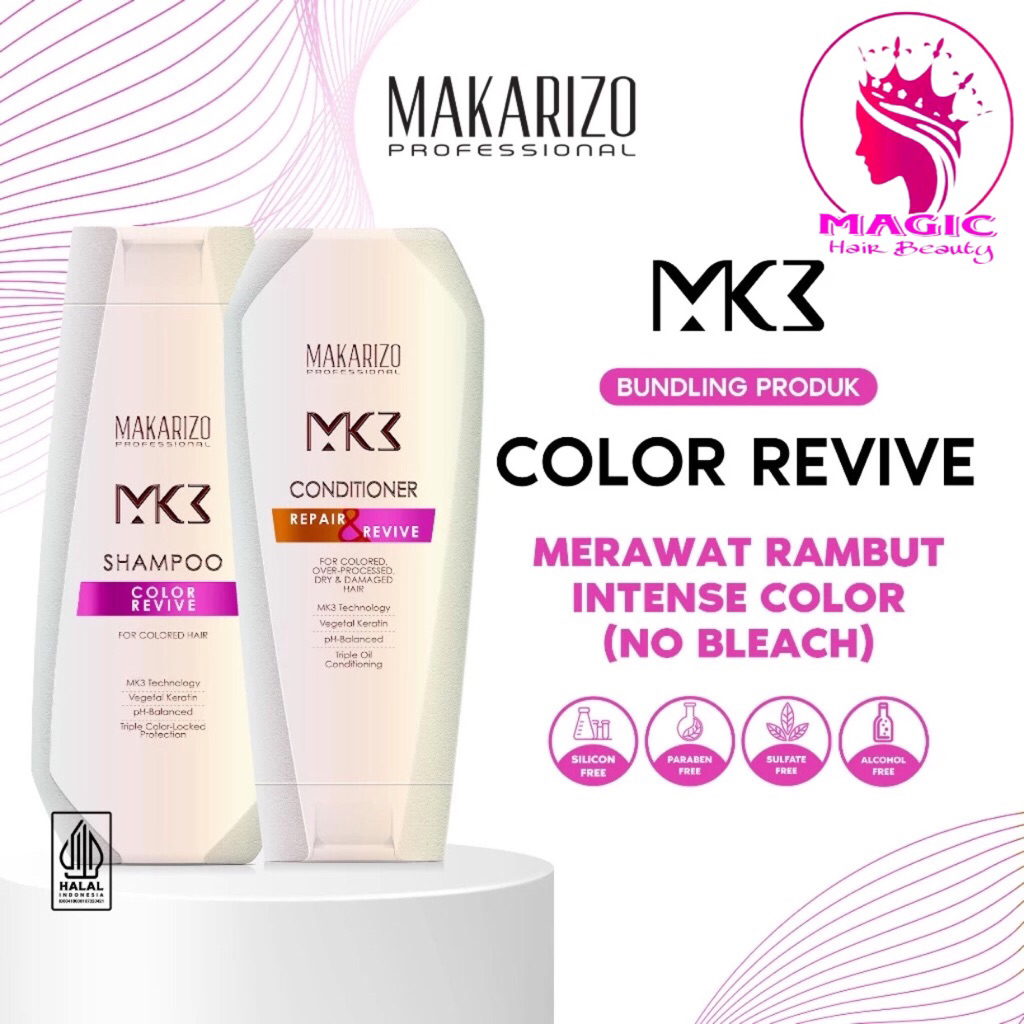 Makarizo MK3 Color Revive Shampoo & Conditioner 250ML
