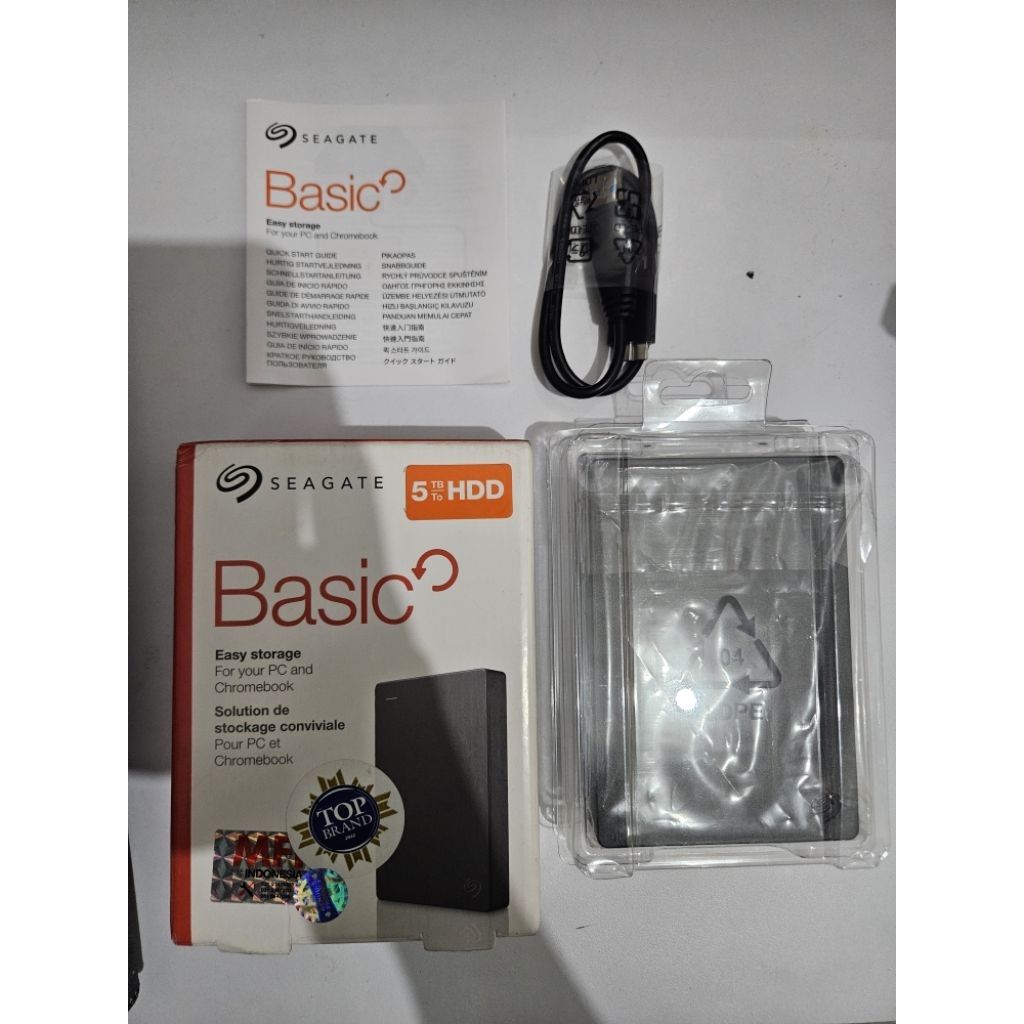 hardisk eksternal seagate 5TB (cuma cek unit)