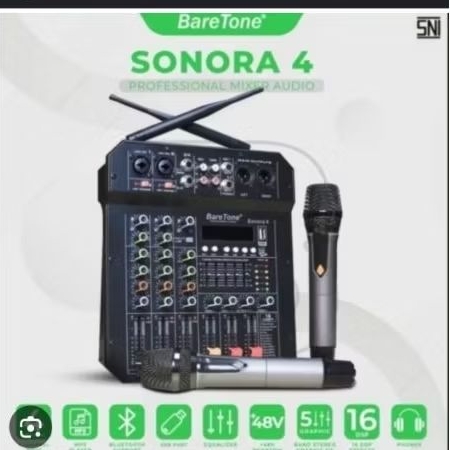 BARETONE SONORA 4 MIXER AUDIO BARETONE 4 CHANNEL ORIGINAL