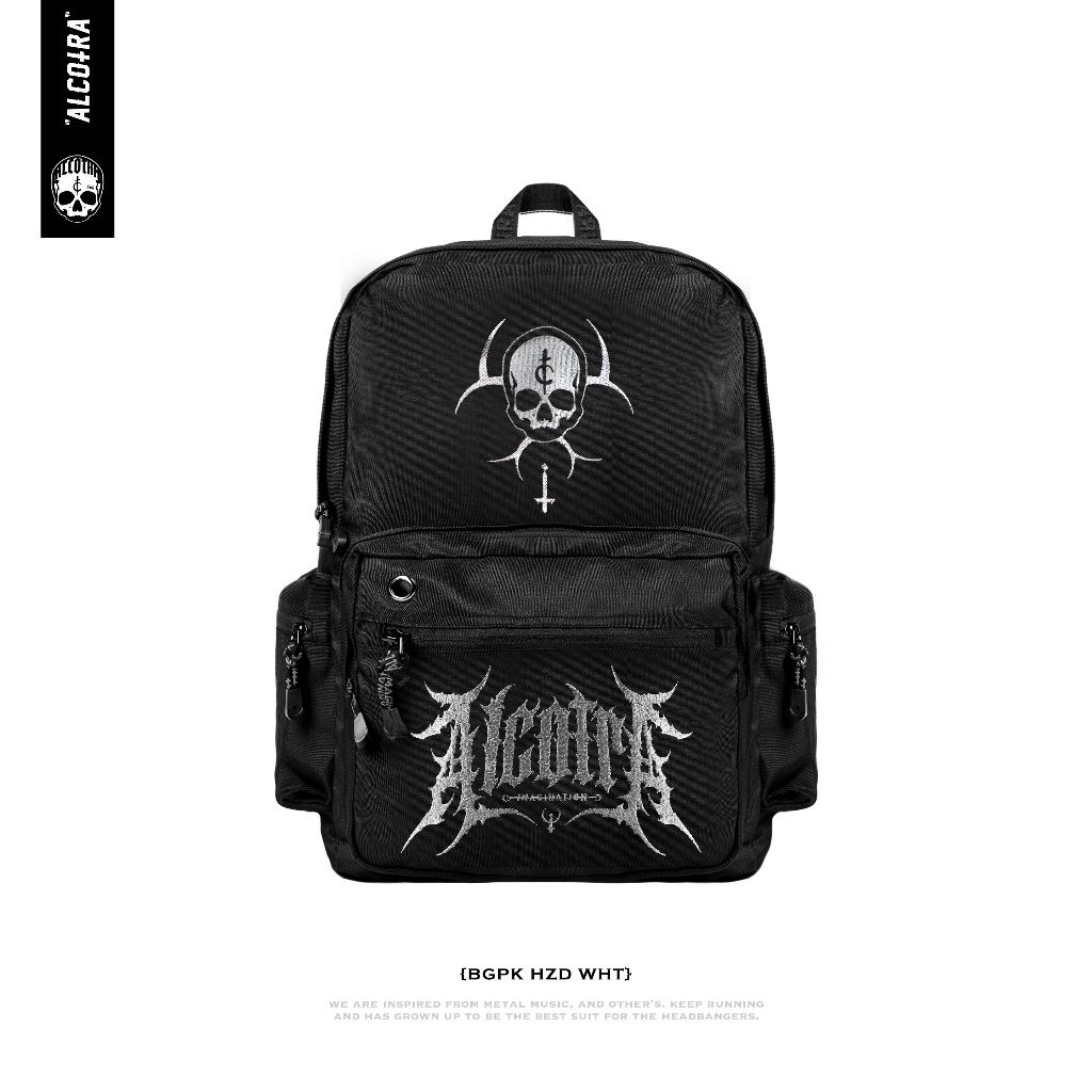 BGPK HZD WHT // BAGPACK HAZARD WHITE // TAS RANSEL ALCOTRA