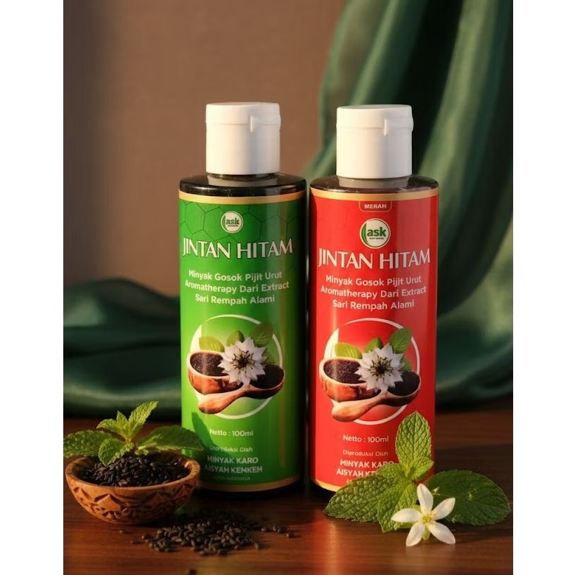 Minyak Karo Jintan Hitam Dewasa/Balita COD