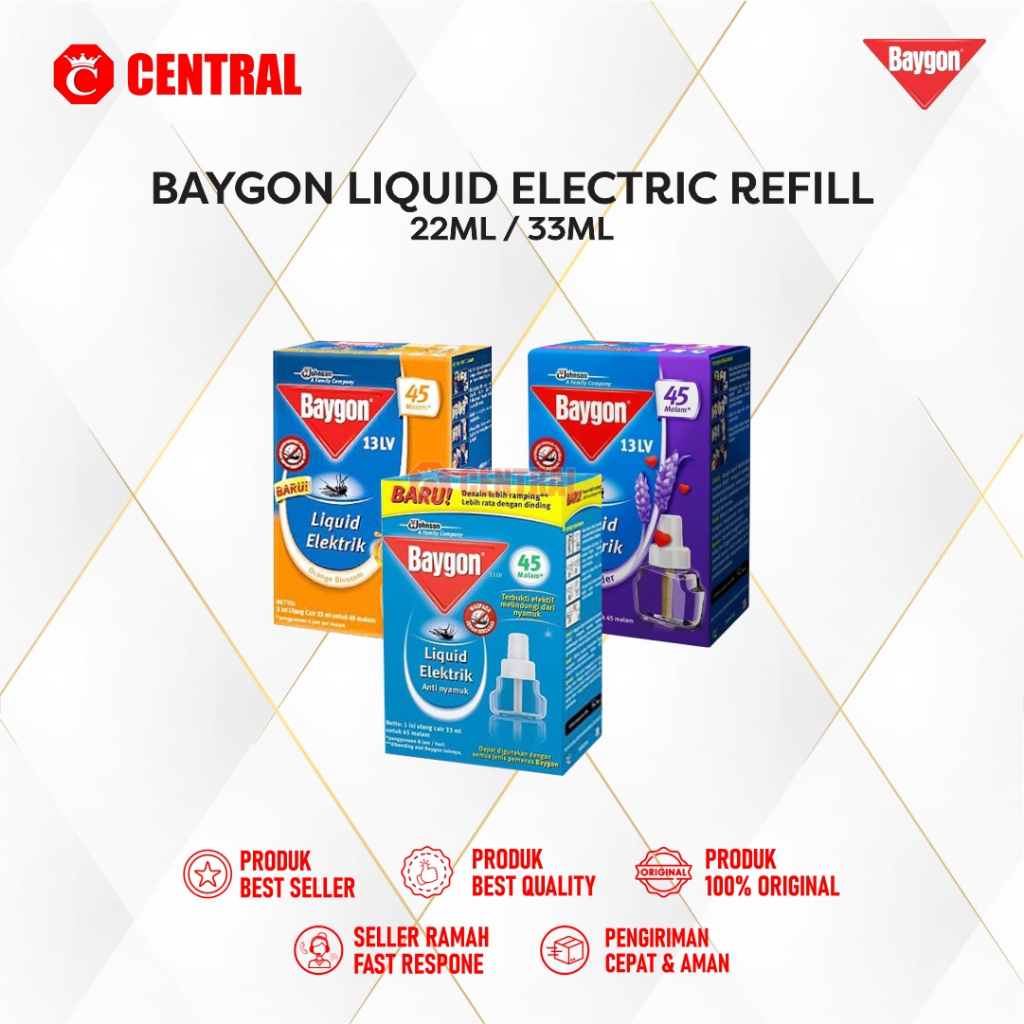BAYGON LIQUID ELEKTRIK ALAT + REFILL LAVENDER