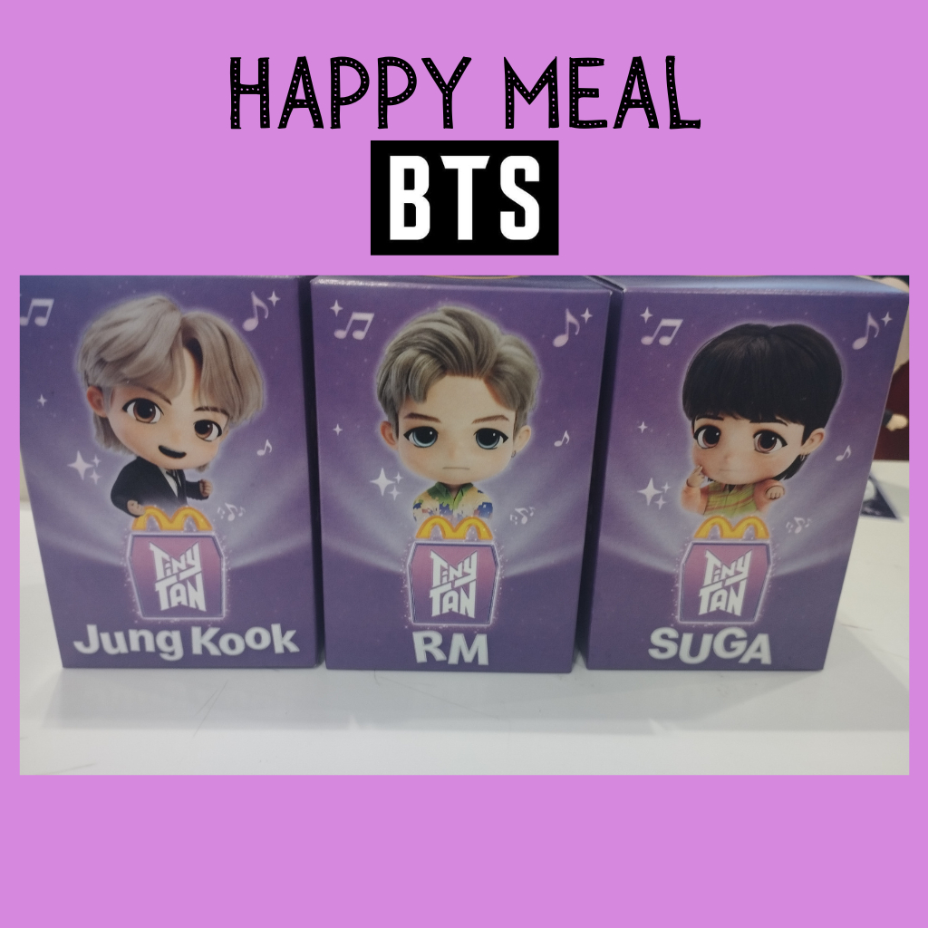 Happy Meal TinyTAN BTS McD