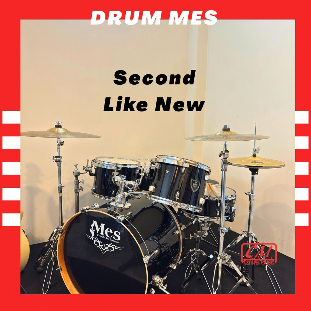 DRUM SET MES Design In Europe Black (SECOND LIKE NEW)