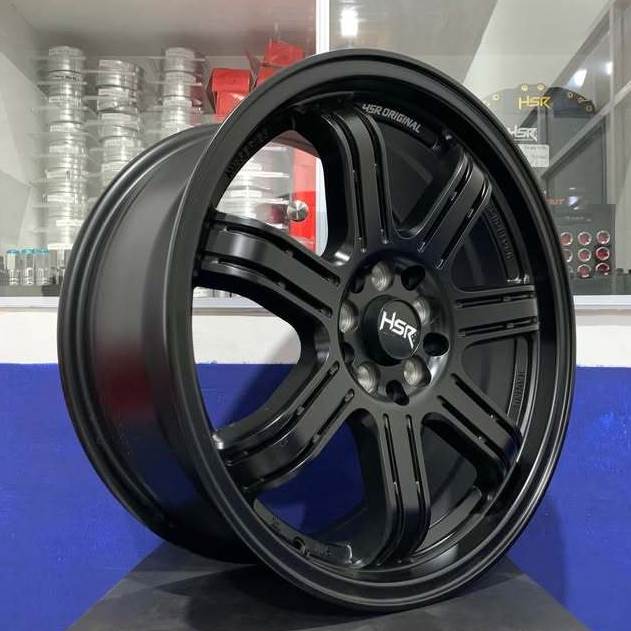 Velg Mobil Promo R17 Pcd 5x100 5x114,3 Ertiga Sienta Xpander HSR Wheel Siak