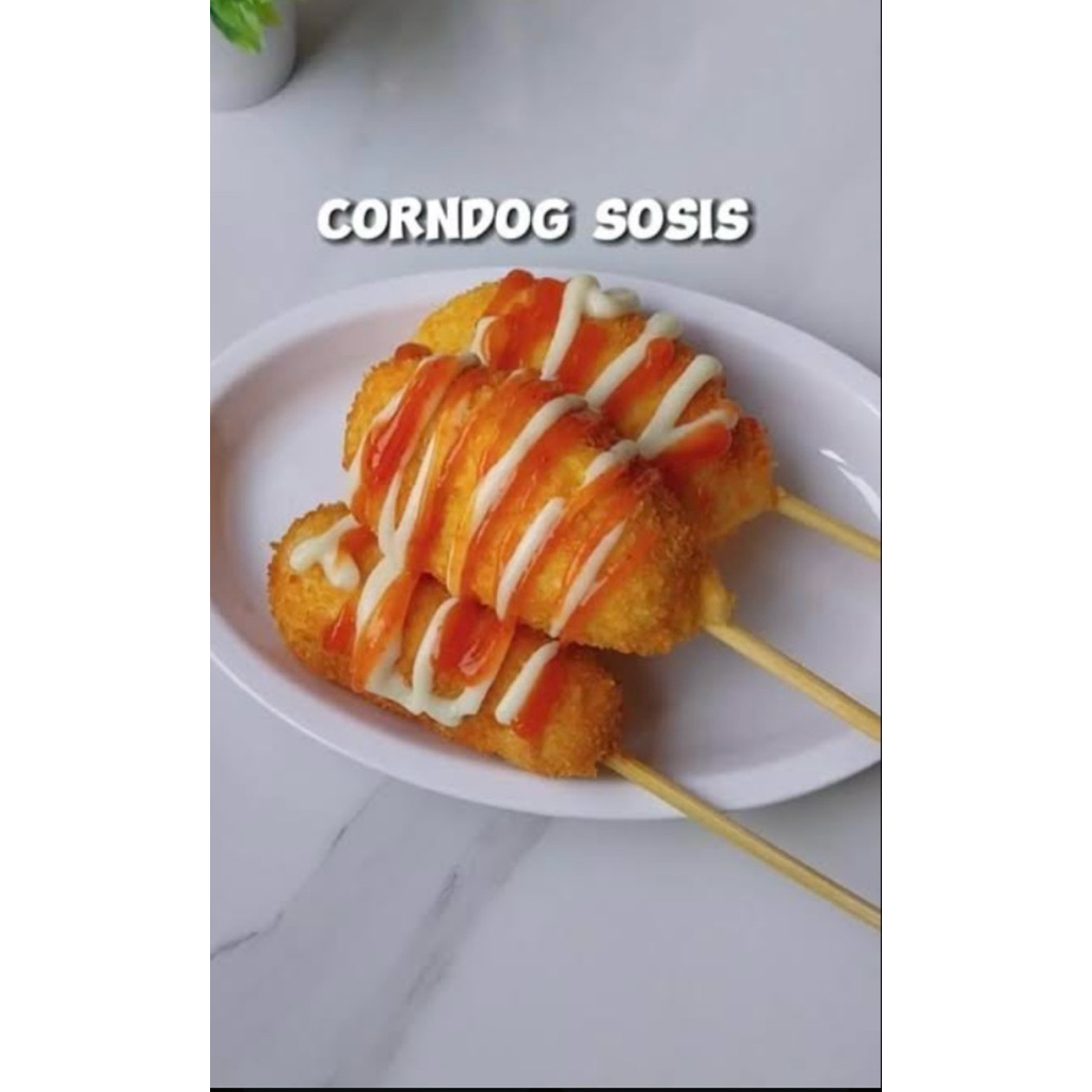 corndog sosis & coklat mozarella