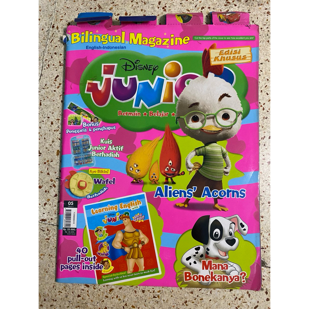 MAJALAH ENGLISH INDONESIA DISNEY JUNIOR