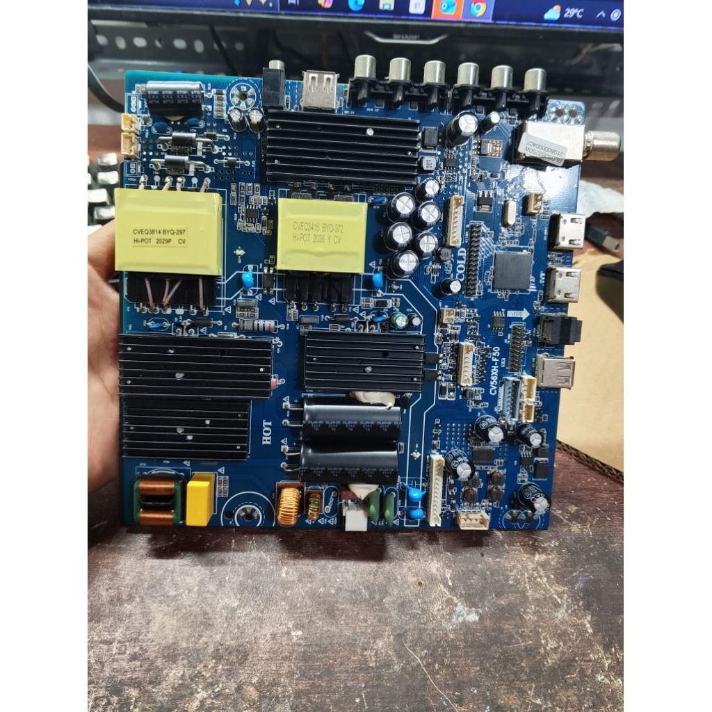 MB MAINBOAD TV LED POLYTRON PLD50B8750 - MB TV POLYTRON PLD50B8750